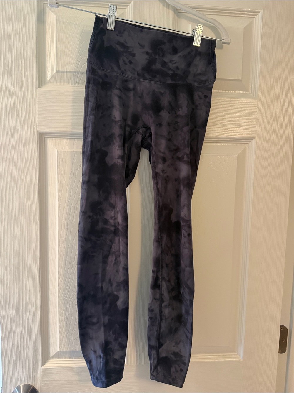 HALARA Black Tie-Dye High-Waist Leggings